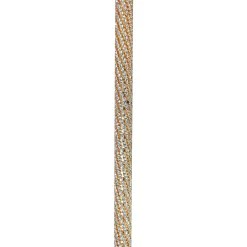 Il Marchesato Crook Walking Cane Encrusted with Aquamarine crystals Sale
