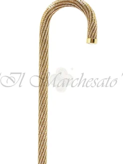 Il Marchesato Crook Walking Cane Encrusted with Swarovski Elements Discount