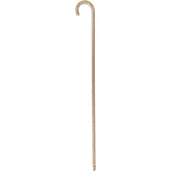 Il Marchesato Crook Walking Cane Encrusted with Aquamarine crystals Sale