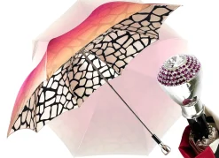 Il Marchesato Double canopy umbrella with Magenta and exclusive design Best