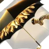 Il Marchesato Double Cloth Gold Shaded Dahlia Umbrella Outlet
