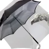 Il Marchesato Double Cloth Men's Umbrella, Silver-plated Eagle Outlet