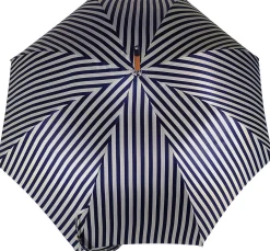 Il Marchesato Double Cloth Men's Umbrella - Blue Striped Design Best