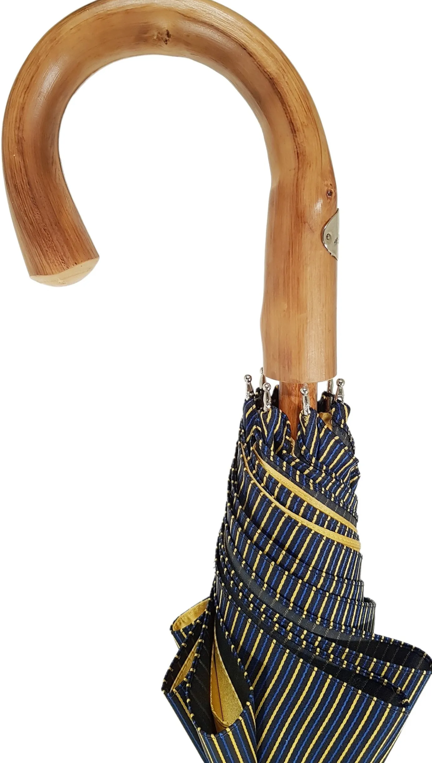 Il Marchesato Double Cloth Men's Umbrella - Multicolored Striped Design Best