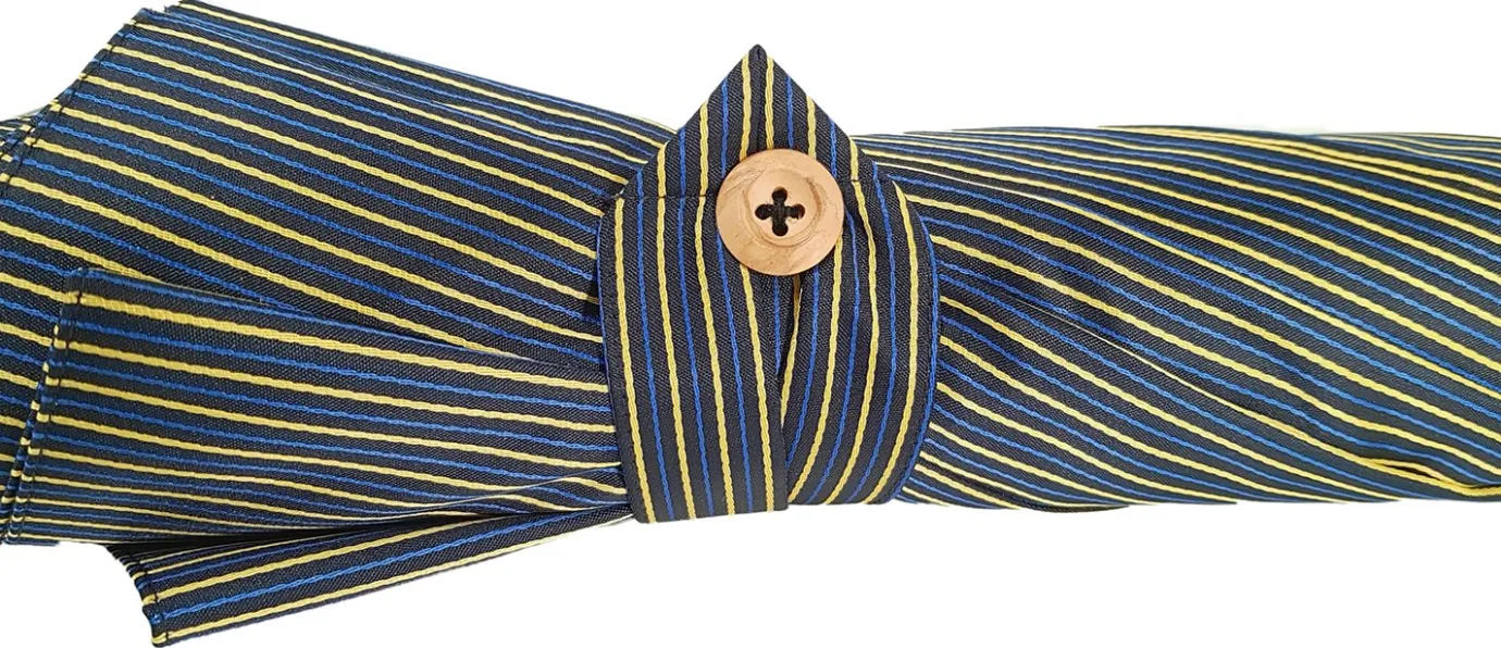 Il Marchesato Double Cloth Men's Umbrella - Multicolored Striped Design Best