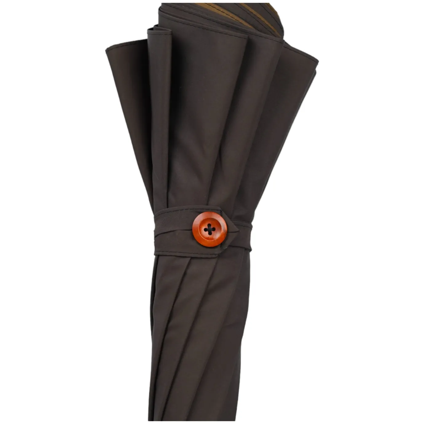 Il Marchesato Double Cloth Men's Umbrella - 24K Goldplated handle New