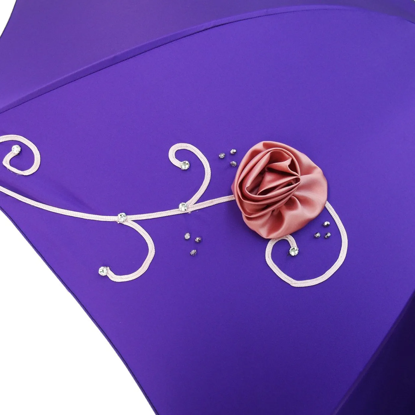 Il Marchesato Double Cloth Purple Umbrella - Italian Elegance Best