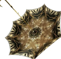 Il Marchesato Double Cloth Umbrella In A Fantastic Chocolate Color Clearance