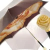 Il Marchesato Double Cloth Women's Umbrella with Printed Rose Design Fashion