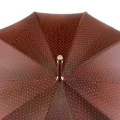 Il Marchesato Elegant Burgundy Dot's Umbrella Hot