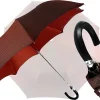 Il Marchesato Elegant Burgundy Polka Dot Umbrella Online