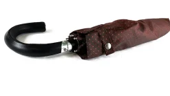 Il Marchesato Elegant Burgundy Polka Dot Umbrella Online
