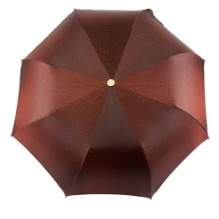 Il Marchesato Elegant Burgundy Polka Dot Umbrella Online