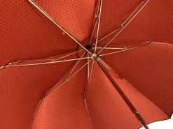 Il Marchesato Elegant Burgundy Polka Dot Umbrella Online