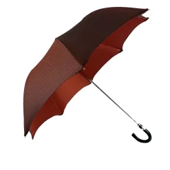 Il Marchesato Elegant Burgundy Polka Dot Umbrella Online
