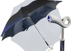 Il Marchesato Elegant Double canopy blue umbrella Online