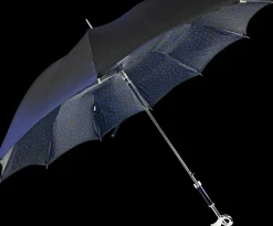 Il Marchesato Elegant Double canopy blue umbrella Online