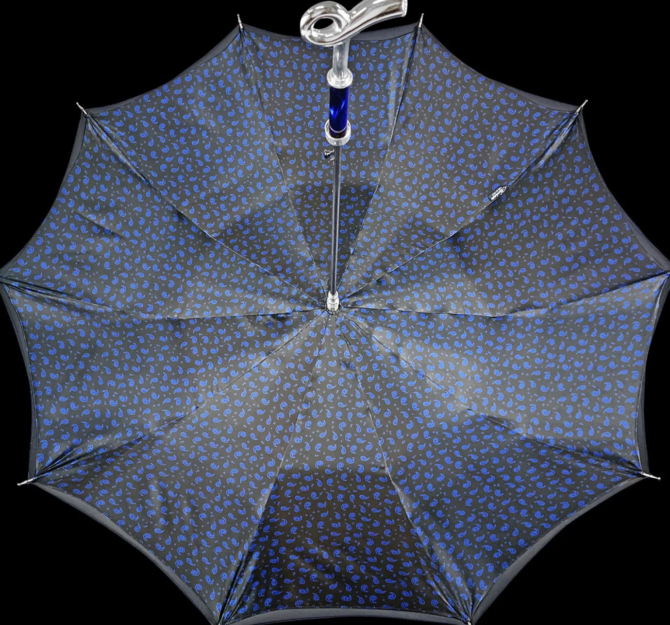 Il Marchesato Elegant Double canopy blue umbrella Online
