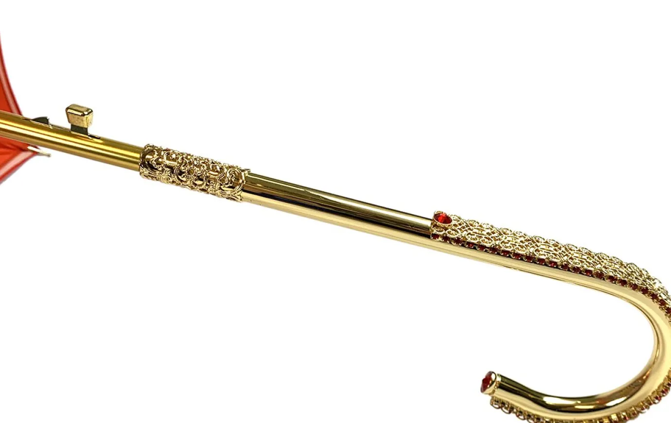 Il Marchesato Elegant Internally Leopard Print Umbrella, Double Cloth Outlet