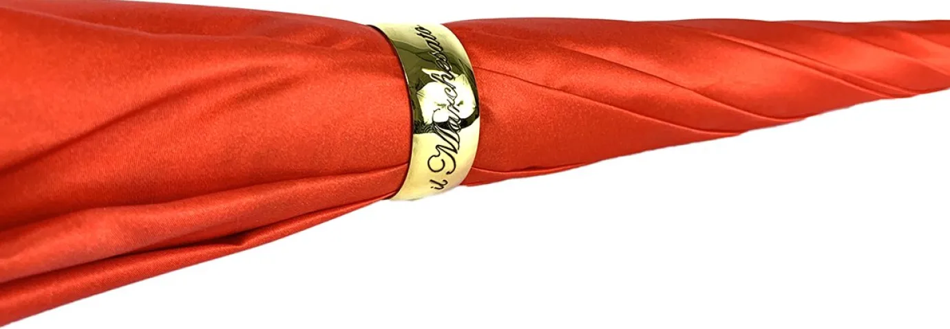 Il Marchesato Elegant Internally Leopard Print Umbrella, Double Cloth Outlet