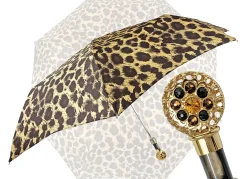 Il Marchesato Elegant leopard design with filigree handle Outlet