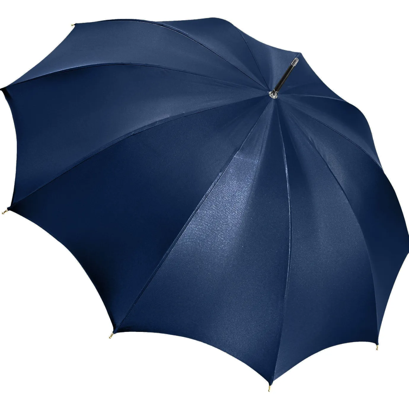 Il Marchesato Elegant Man's umbrella with orange ostrich leather handle Best