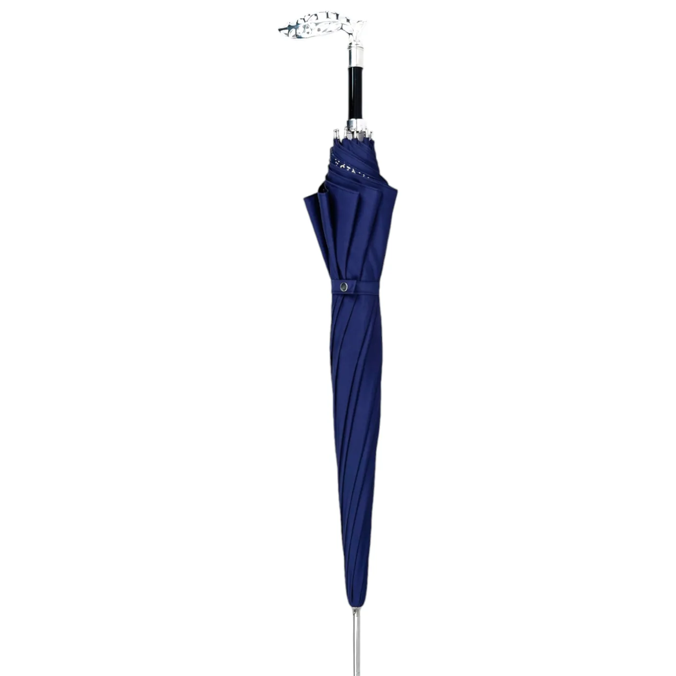 Il Marchesato Elegant men's umbrella with silverplated 925 handle Outlet