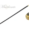 Il Marchesato Elegant mylor Walking stick with Jet Crystals Best
