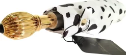 Il Marchesato Elegant Spotted Woman's Folding Umbrella New