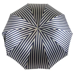 Il Marchesato Elegant striped Blue and gray umbrella - Exclusive ilMarchesato Clearance