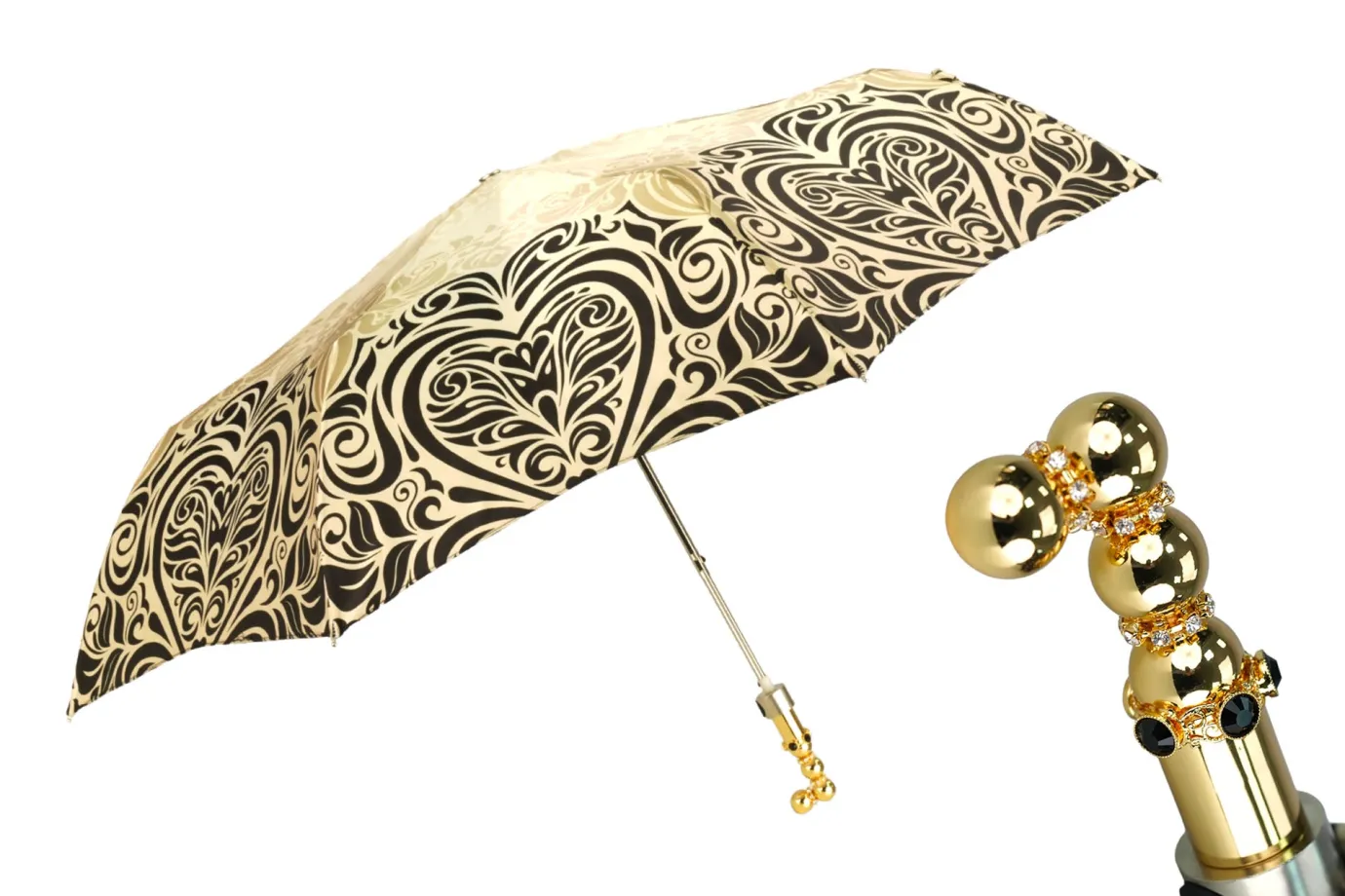 Il Marchesato Elegant Stylish Baroque Design - Handmade Fashion Umbrella For Women Clearance