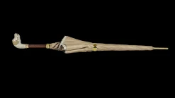 Il Marchesato Elegant umbrella in animalier style and hand-enamelled Dog Sale