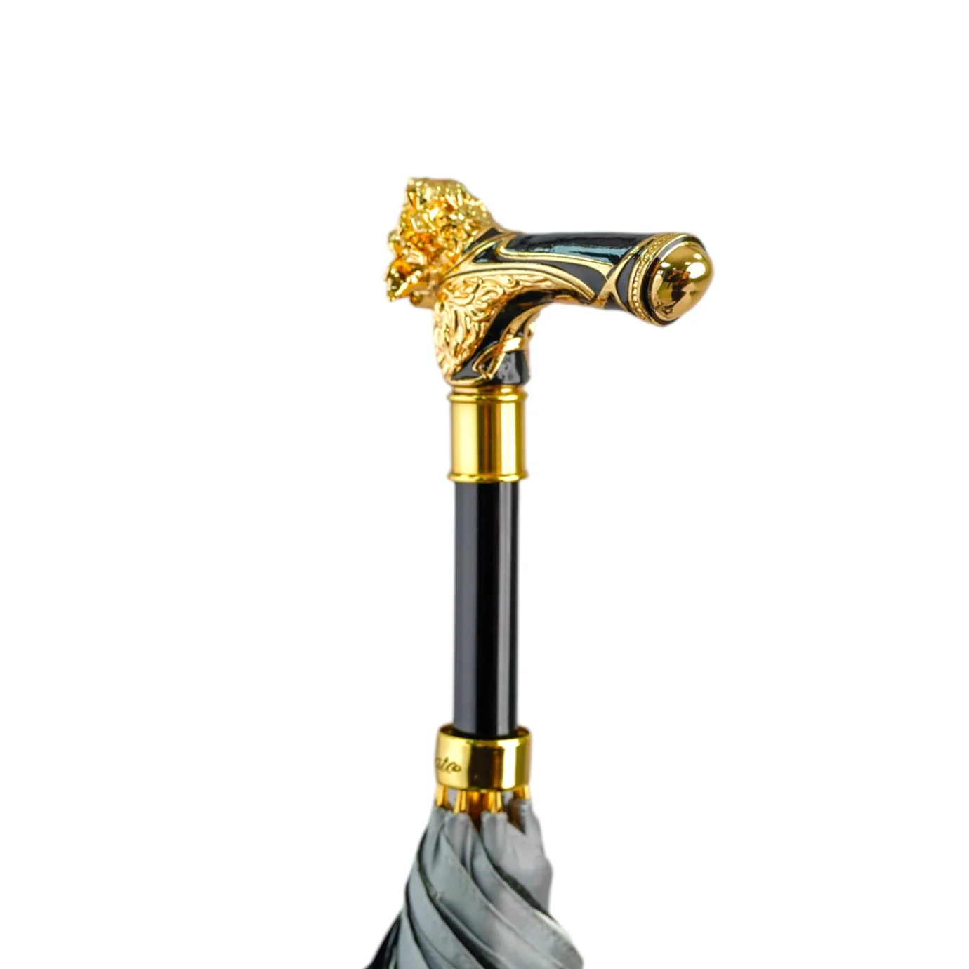 Il Marchesato Elegant Umbrella with Gold-Plated Lion Handle – Limited Edition Best