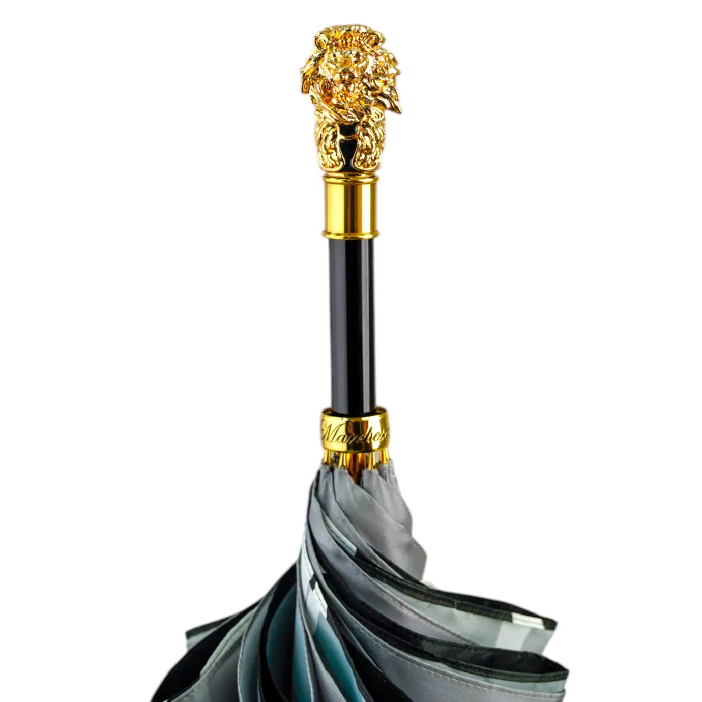 Il Marchesato Elegant Umbrella with Gold-Plated Lion Handle – Limited Edition Best