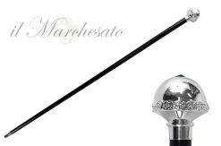 Il Marchesato Elegant Walking stick with Silver-Plated Knob Best
