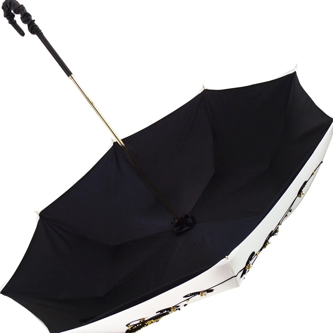 Il Marchesato Elegant Women Embroidery Umbrella Best