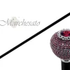 Il Marchesato Esteemed round Knob with Siam crystals Sale