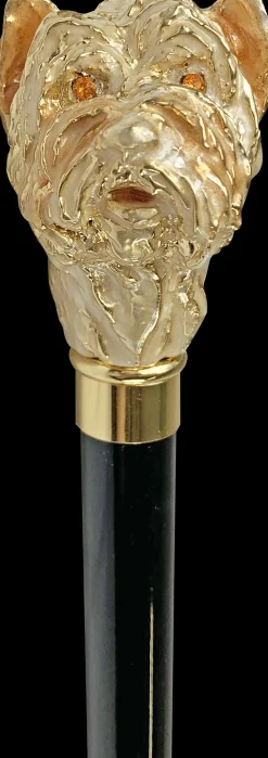 Il Marchesato Exclusive gold plated and Hand enamelled dog Best
