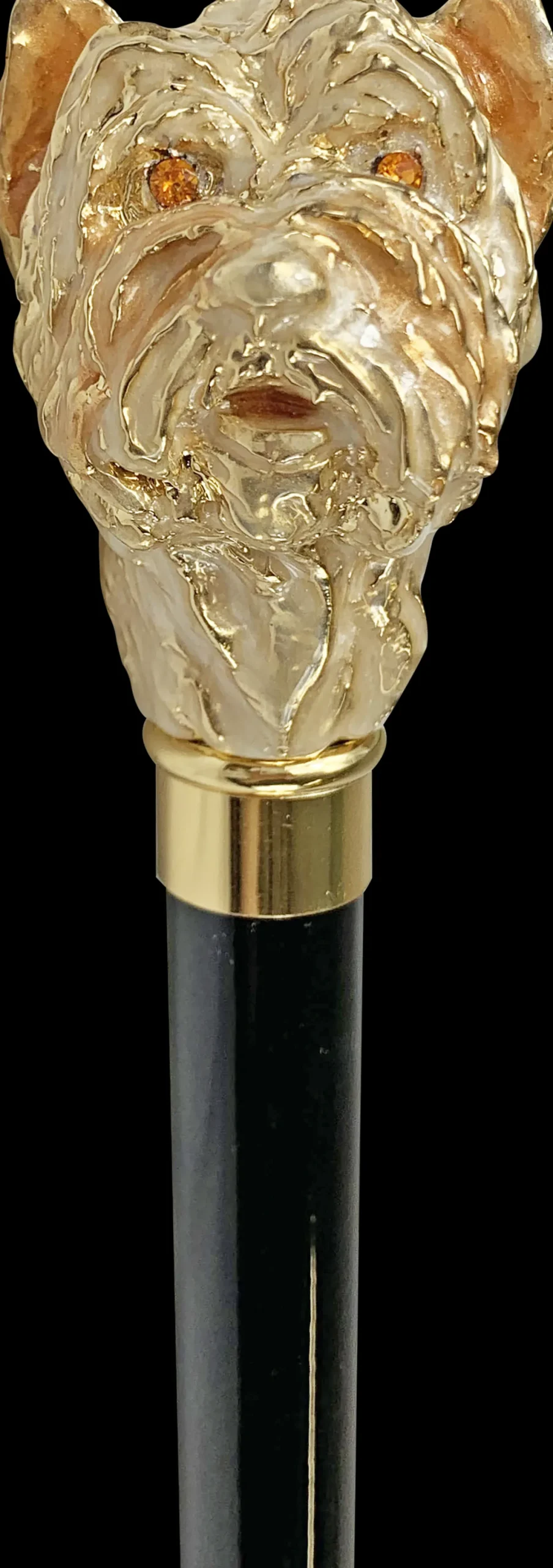 Il Marchesato Exclusive gold plated and Hand enamelled dog Best