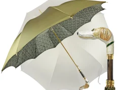 Il Marchesato Exclusive hand-painted greyhound umbrella New