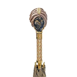 Il Marchesato Exclusive ilMarchesato umbrella with Classic Sicily "Testa di moro" Clearance