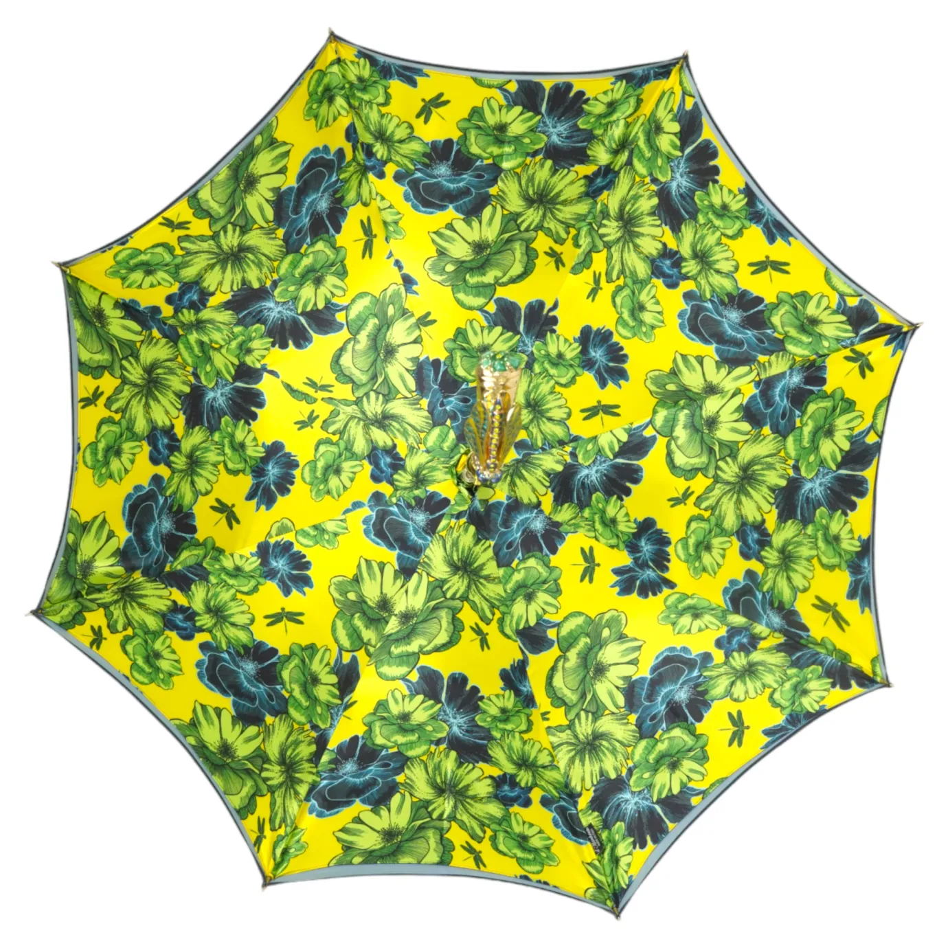Il Marchesato Exclusive Italian Artisan Umbrella with Exquisite Hand-Painted Dragonf Fashion