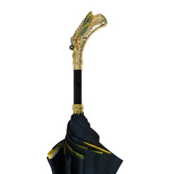 Il Marchesato Exclusive Italian Artisan Umbrella with Exquisite Hand-Painted Dragonf Fashion