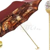 Il Marchesato Exclusive Savana Lion Luxury Umbrella by Italian Designers il Marchesa Fashion Umbrellas New