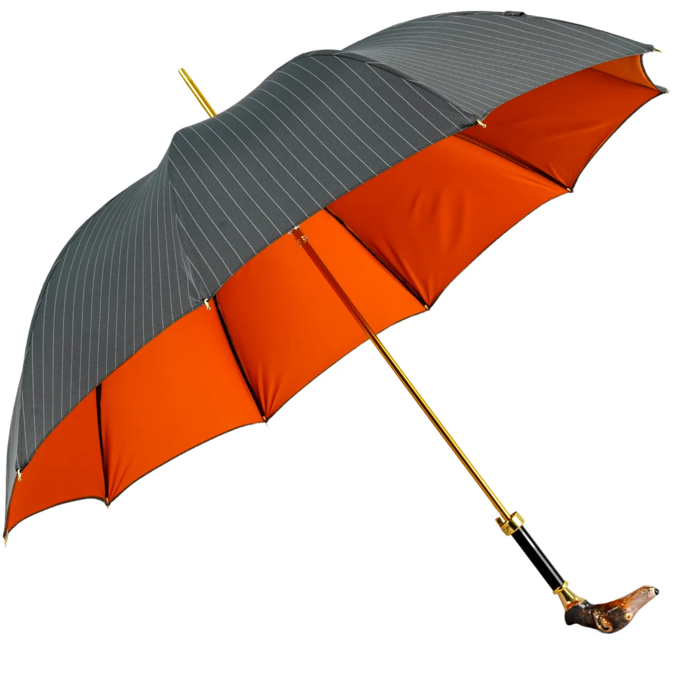 Il Marchesato Exclusive striped umbrella - hand-painted greyhound umbrella Online