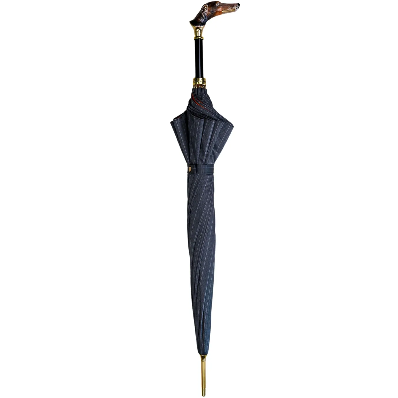 Il Marchesato Exclusive striped umbrella - hand-painted greyhound umbrella Online