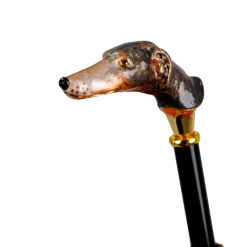 Il Marchesato Exclusive striped umbrella - hand-painted greyhound umbrella Online