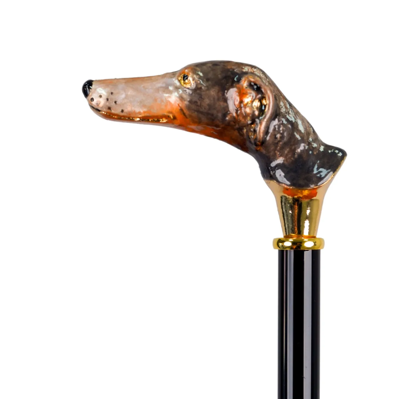Il Marchesato Exclusive striped umbrella - hand-painted greyhound umbrella Online