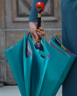 Il Marchesato Exclusive umbrella with colorfull Sicily "Testa di moro" Online