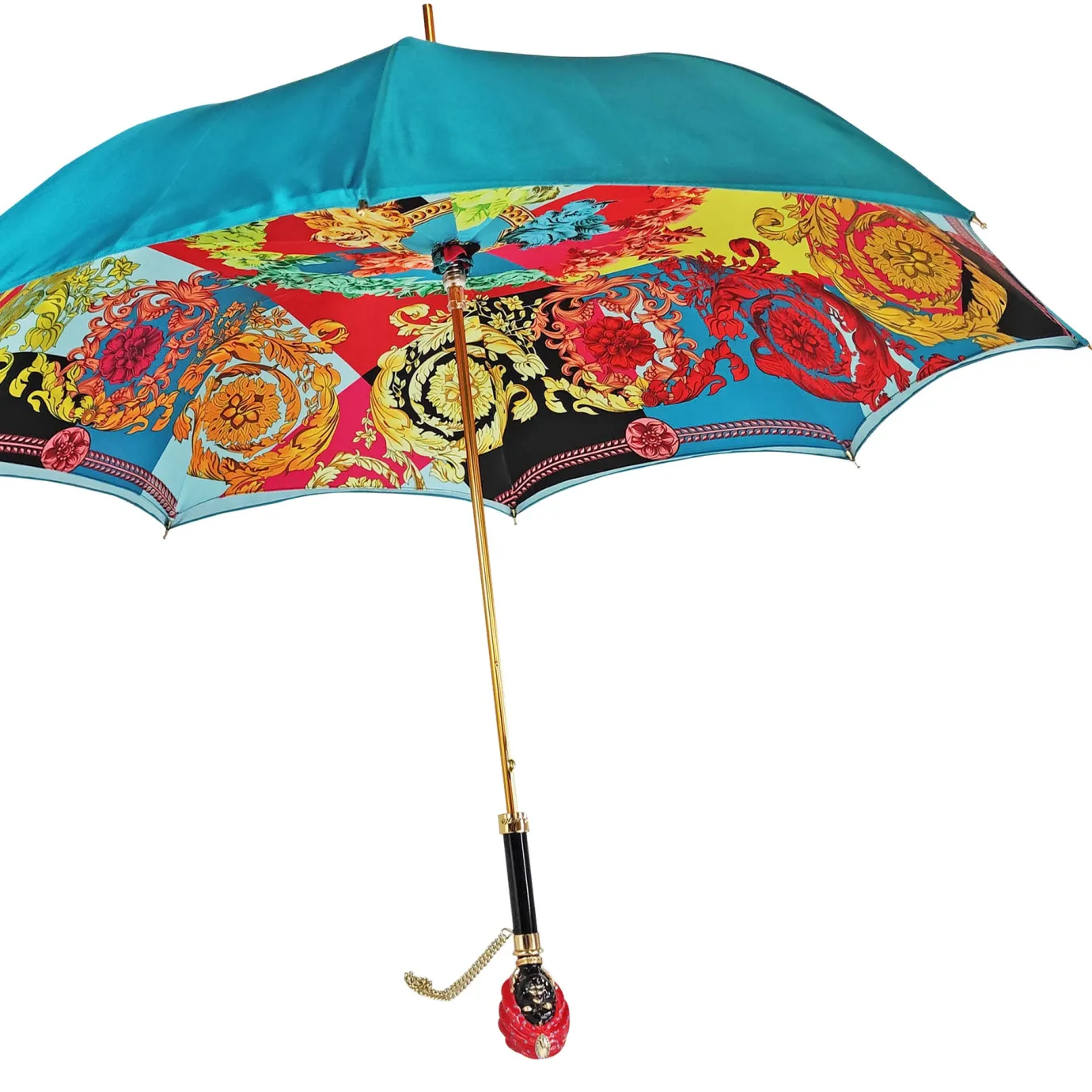 Il Marchesato Exclusive umbrella with colorfull Sicily "Testa di moro" Online